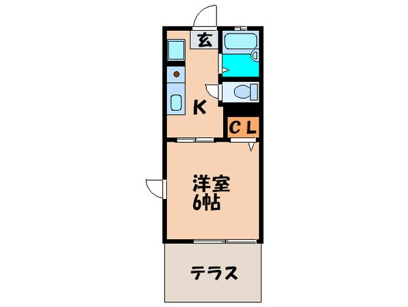 ﾊｲﾂ浜の物件間取画像